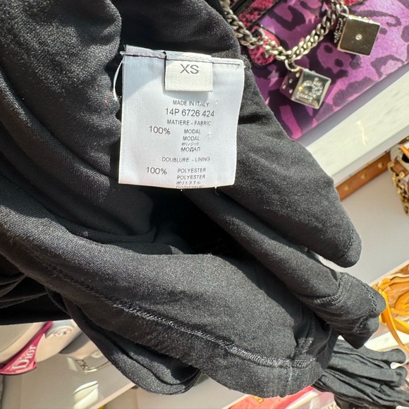 Givenchy Black Draped Sleeveless Blouse ♠️ - Picture 5 of 5